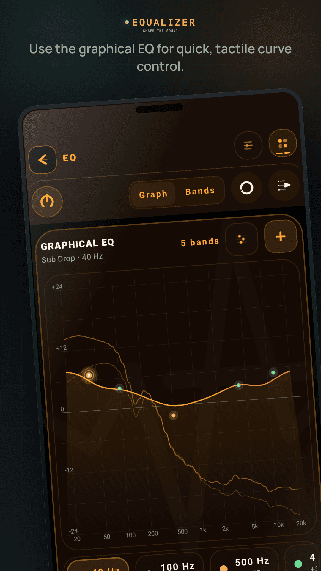 AntiiQ graphical equalizer screenshot