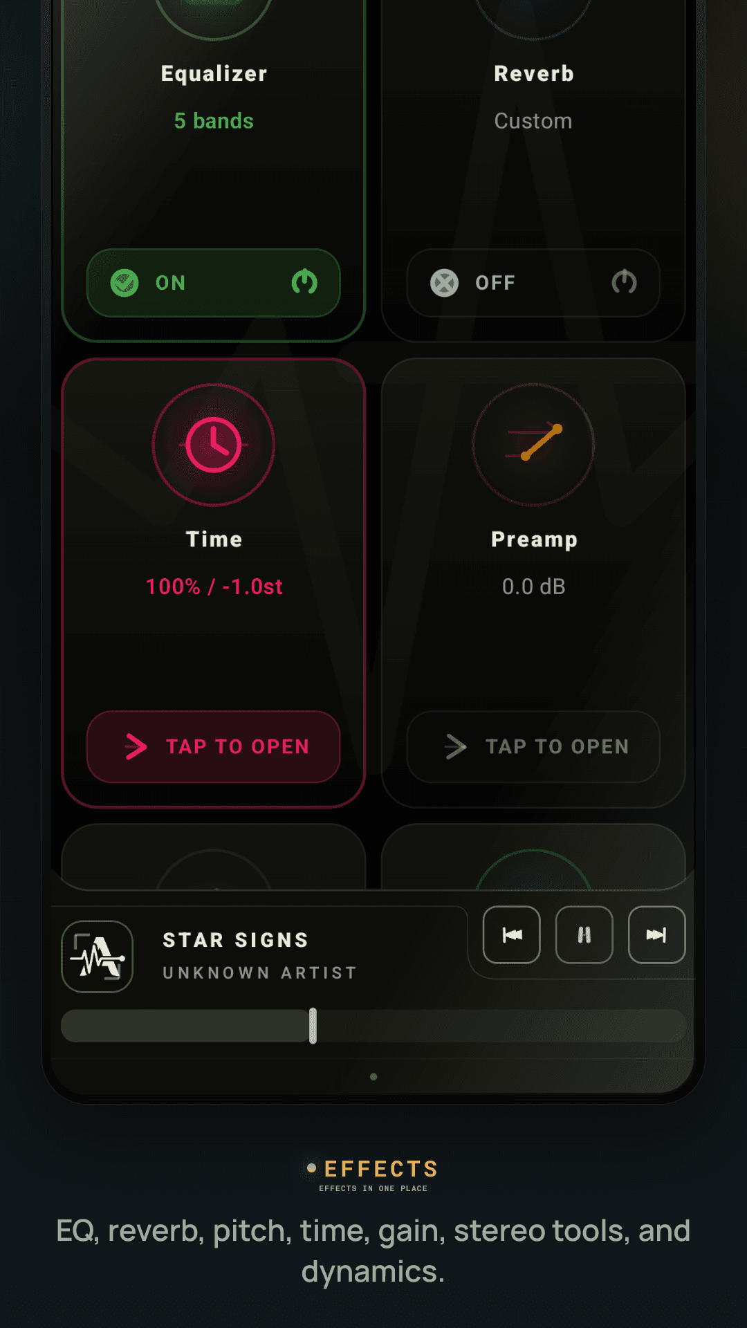 AntiiQ effects screenshot
